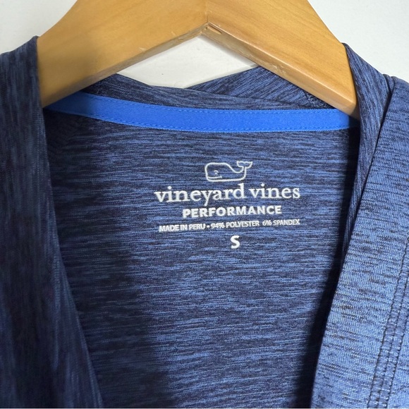 Vineyard Vines Men’s Performance Hooded Long Sleeve Shirt Size Small - Picture 4 of 5